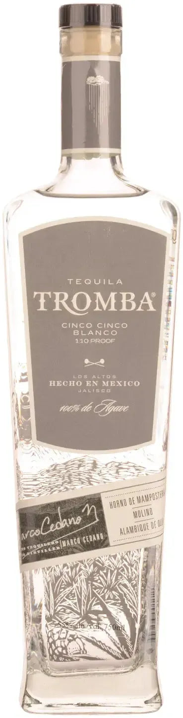 Buy Tromba Cinco Cinco Still Strength Blanco Tequila 750ml Online at Barrel and Batch