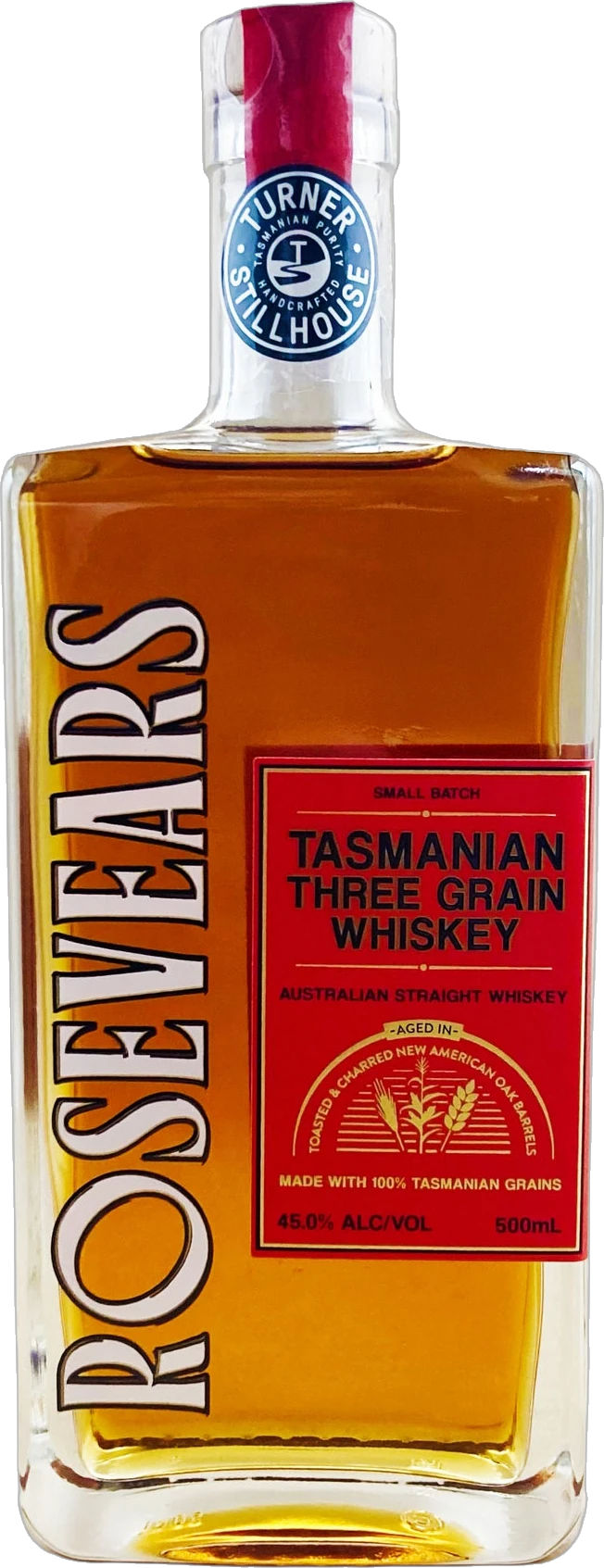 Turner Stillhouse Rosevears Three Grain Bourbon Style Tasmanian Whiskey 500ml | Barrel & Batch