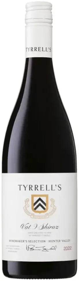 Buy Tyrrell's Winemakers Selection Vat 9 Shiraz 2021 750ml Online at Barrel and Batch