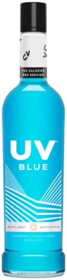 Buy UV Blue Raspberry Vodka Liqueur 750ml Online at Barrel and Batch