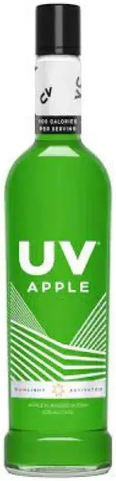 Buy UV Green Apple Vodka Liqueur 750ml Online at Barrel and Batch
