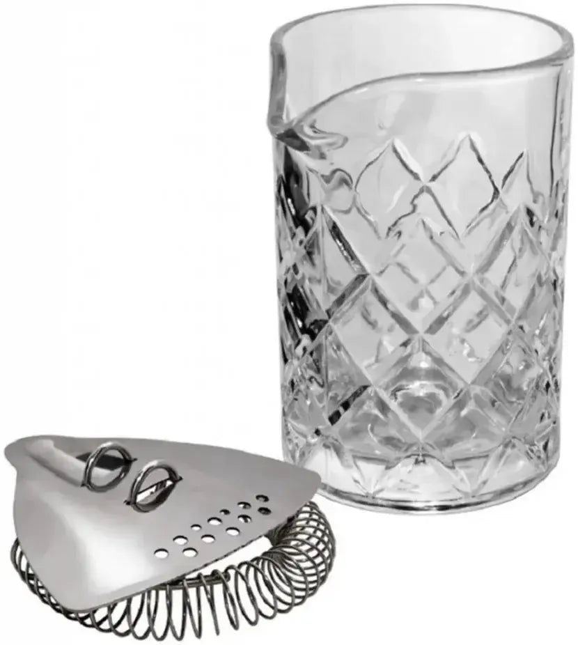 Buy Uberbartools Mixing Glass & Strainer Set Online at Barrel and Batch