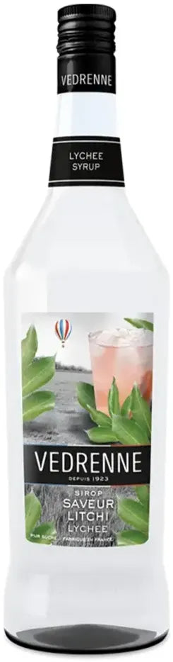 Vedrenne Syrups Lychee Syrup 1L-Non-Alcoholic-Vedrenne-Afterpay-Alcohol-Delivery-Barrel-and-Batch-