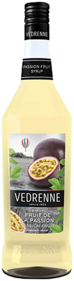 Vedrenne Syrups Passionfruit Syrup 1L-Non-Alcoholic-Vedrenne-Afterpay-Alcohol-Delivery-Barrel-and-Batch-