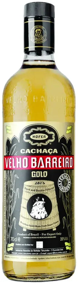 Velho Barreiro Cachaca 700ml-Spirits-Velho Barreiro-Afterpay-Alcohol-Delivery-Barrel-and-Batch-