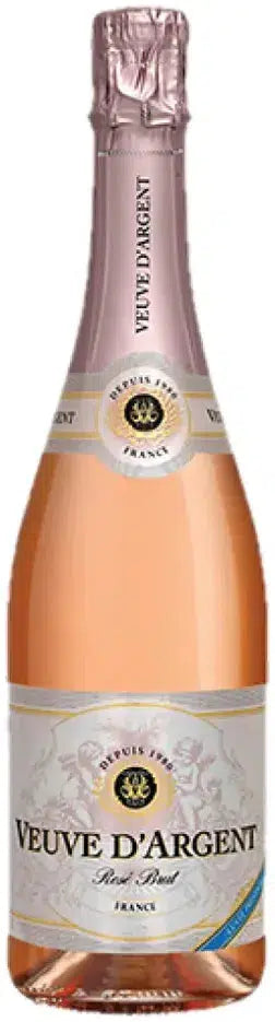 Buy Veuve D'Argent Cuvee Prestige Rose Brut NV 750ml Online at Barrel and Batch