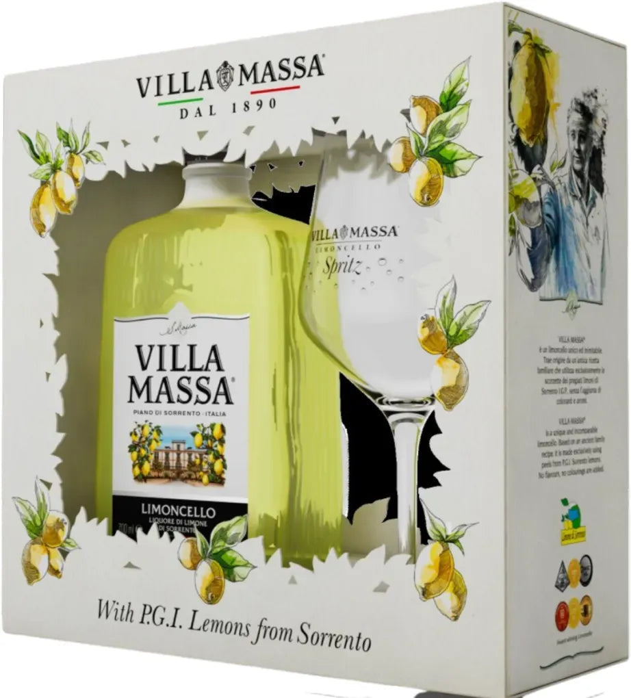 Villa Massa Spritz Glass Pack 500ml-Spirits-Villa Massa-Afterpay-Alcohol-Delivery-Barrel-and-Batch-