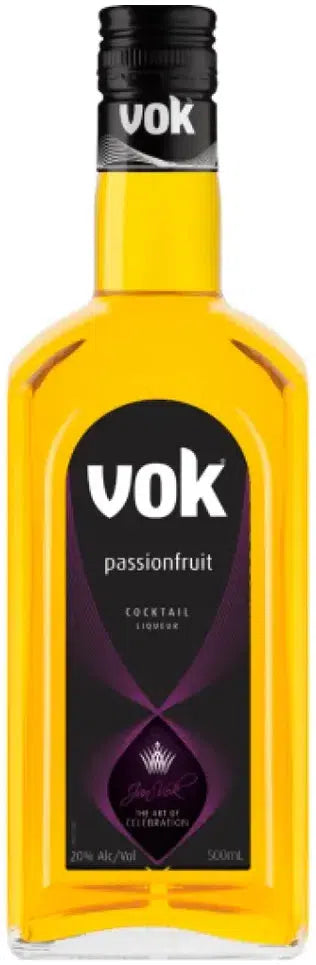 Vok Passionfruit Liqueur 500ml-Spirits-Vok-Afterpay-Alcohol-Delivery-Barrel-and-Batch-