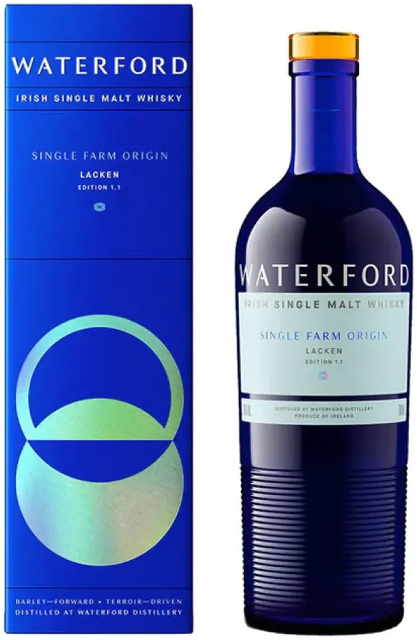 Waterford Lacken 1.1 Single Farm Origin Irish Whiskey 700ml-Spirits-Waterford-Afterpay-Alcohol-Delivery-Barrel-and-Batch-