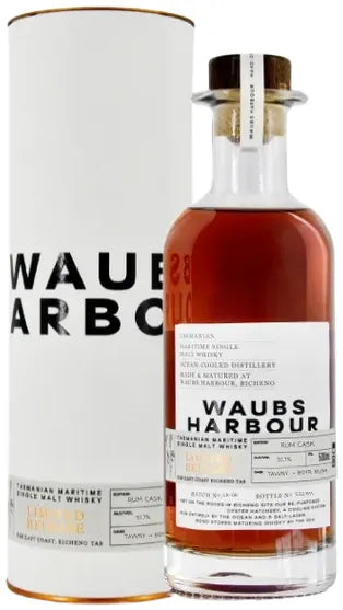 Buy Waubs Harbour Rum Cask Limited Edition 500ml Online at Barrel and Batch