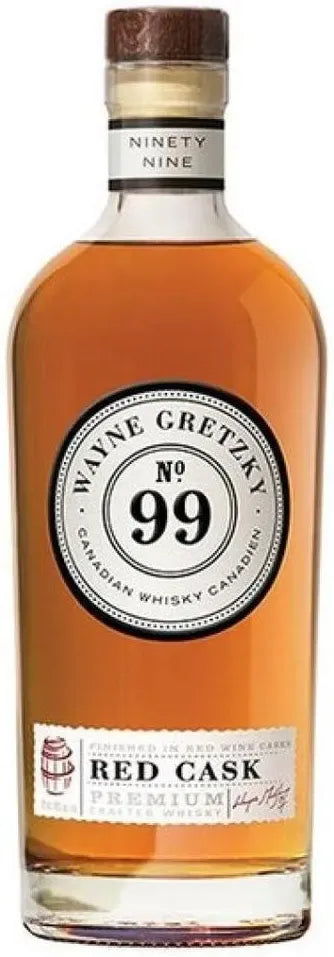 Wayne Gretzky No. 99 Red Cask Canadian Whiskey 1L-Spirits-Wayne Gretzky-Afterpay-Alcohol-Delivery-Barrel-and-Batch-
