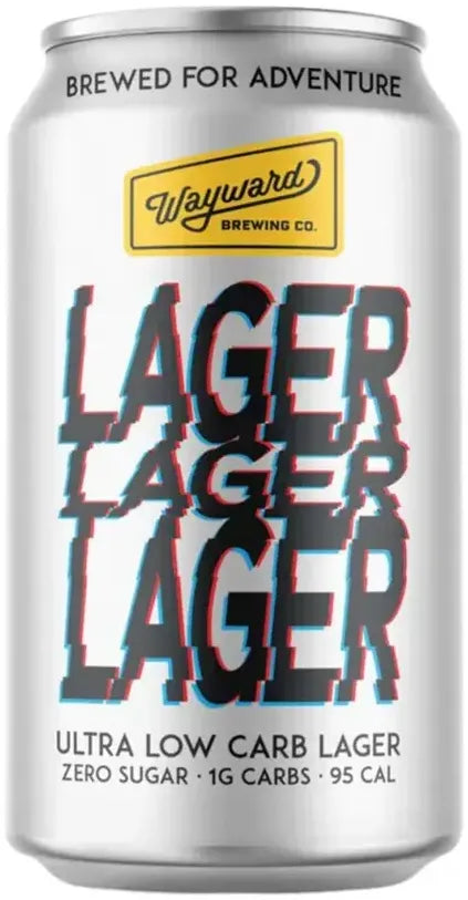 Buy Wayward Brewing Lager Lager Lager ULra Low Carb 375ml Online at Barrel and Batch