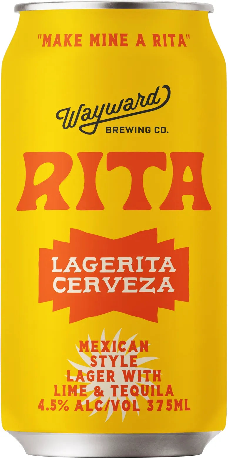 Buy Wayward Brewing Rita Lagerita Cerveza 375ml Online at Barrel and Batch