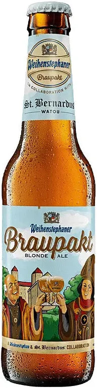 Buy Weihenstephaner Braupakt Blonde Ale 330ml Online at Barrel and Batch