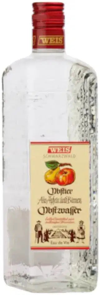 Buy Weis Obstler Pear And Apple Liqueur 700ml Online at Barrel and Batch