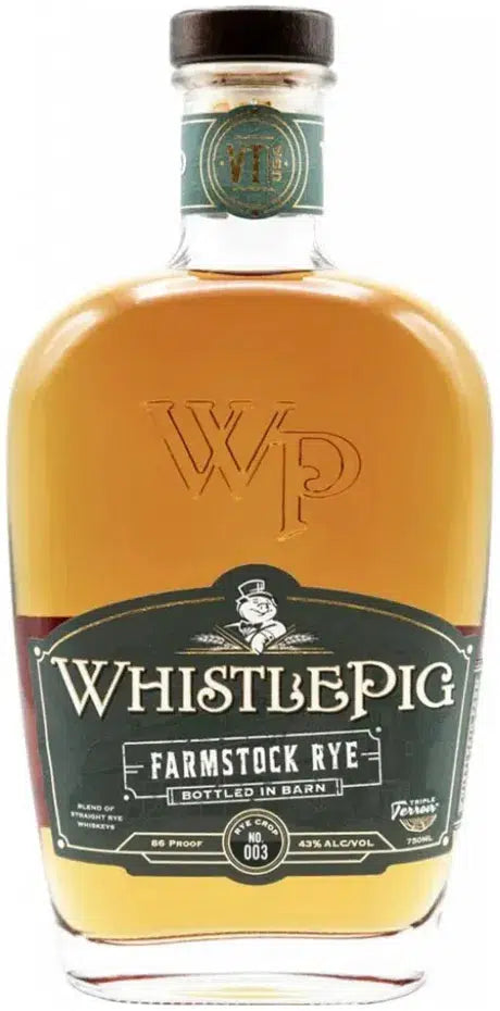 WhistlePig Farmstock Rye Whiskey 750ml-Spirits-WhistlePig-Afterpay-Alcohol-Delivery-Barrel-and-Batch-