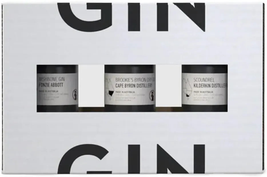 White Possum Australian Gin Tasting Flight Gift Set 3 x 30ml-Spirits-White Possum-Afterpay-Alcohol-Delivery-Barrel-and-Batch-