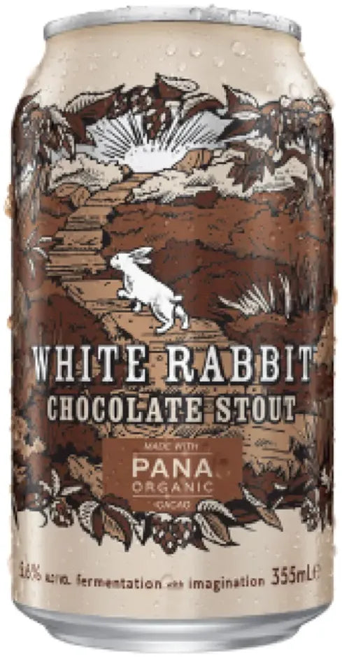 White Rabbit Chocolate Stout 355ml-Beer-White Rabbit-Afterpay-Alcohol-Delivery-Barrel-and-Batch-