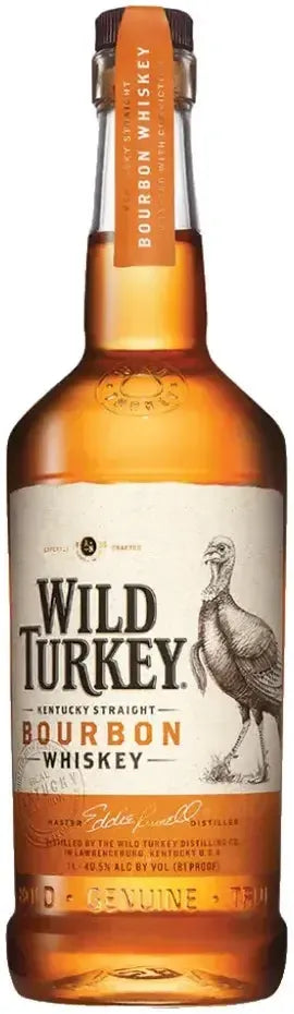 Buy Wild Turkey 81 Proof Kentucky Straight Bourbon Whiskey 1L Online at Barrel and Batch