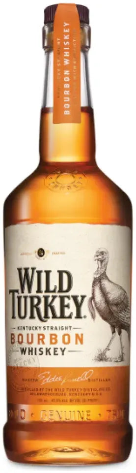 Wild Turkey 81 Proof Kentucky Straight Bourbon Whiskey 700ml-Spirits-Wild Turkey-Afterpay-Alcohol-Delivery-Barrel-and-Batch-