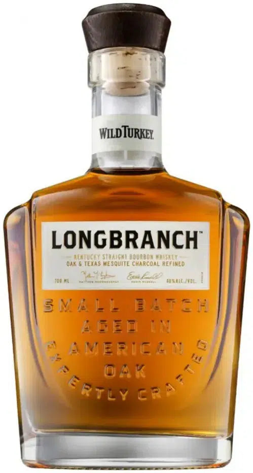 Wild Turkey Longbranch Bourbon Whiskey 700ml-Spirits-Wild Turkey-Afterpay-Alcohol-Delivery-Barrel-and-Batch-