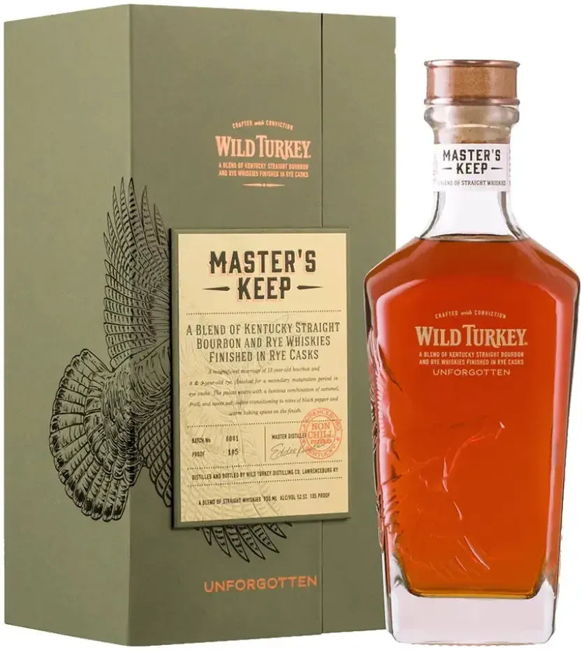 Buy Wild Turkey Masters Keep Unforgotten Bourbon Whiskey 750ml Online at Barrel and Batch