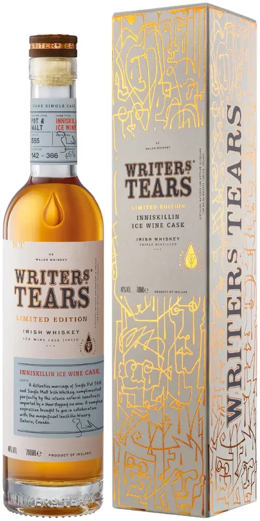Writers Tears Inniskillen Icewine Finish Irish Whiskey 700ml-Spirits-Writers Tears-Afterpay-Alcohol-Delivery-Barrel-and-Batch-