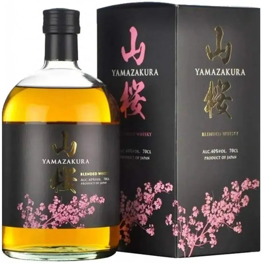Yamazakura Blended Japanese Whisky 500ml-Spirits-Yamazakura-Afterpay-Alcohol-Delivery-Barrel-and-Batch-