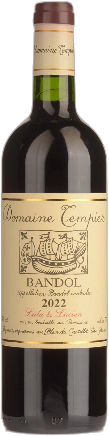 Domaine Tempier Bandol 'Cuvée Lulu & Lucien' 2022 750ml