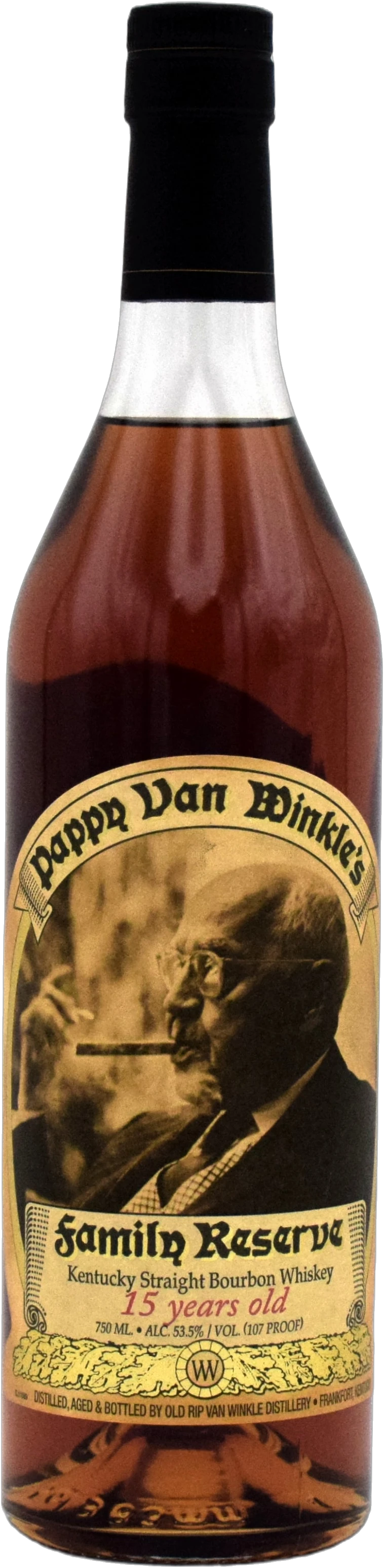 Pappy Van Winkle 15 Year Old Bourbon 750ml