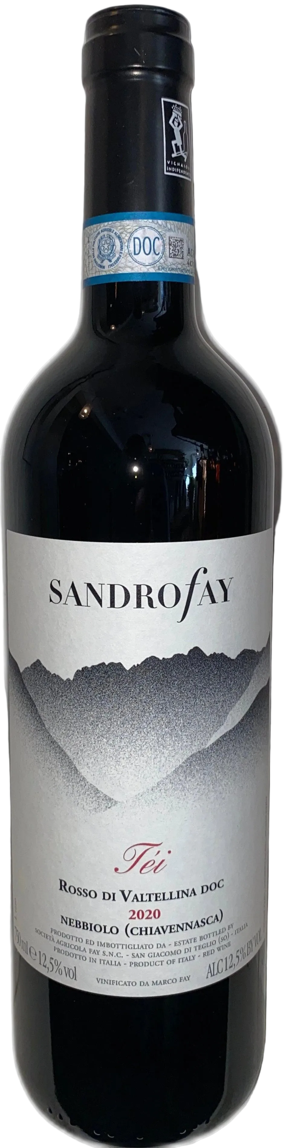 Sandro Fay Rosso di Valtellina 'Tèi' 2024 750ml