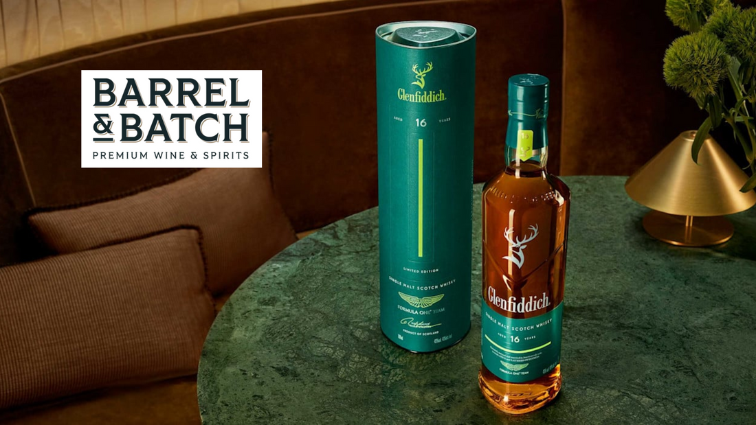Glenfiddich 16 Aston Martin F1 Single Malt Scotch Whisky 700ml - Barrel & Batch