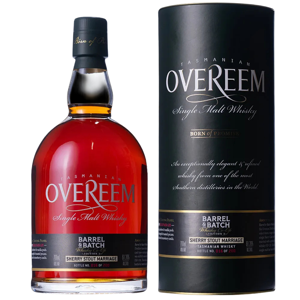 Overeem Barrel & Batch Sherry Stout Marriage Edition 2 Single Malt Whisky 700ml