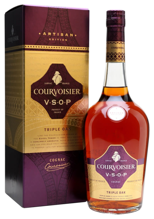 Courvoisier Artisan VSOP Triple Oak Cognac 1Lt