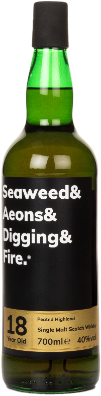 Seaweed & Aeons & Digging & Fire 18 Year Old Single Malt Scotch Whisky 700ml