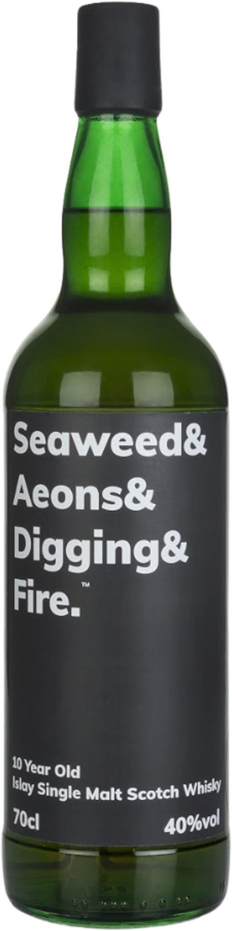 Seaweed & Aeons & Digging & Fire 10 Year Old Single Malt Scotch Whisky 700ml