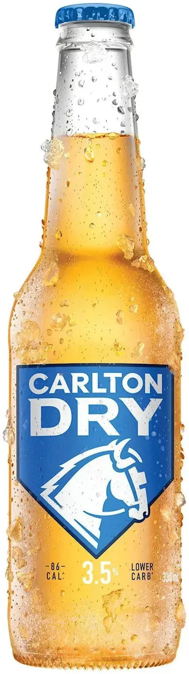 Carlton Dry Mid 3.5% 24 Pack Bottles 330ml | Barrel & Batch