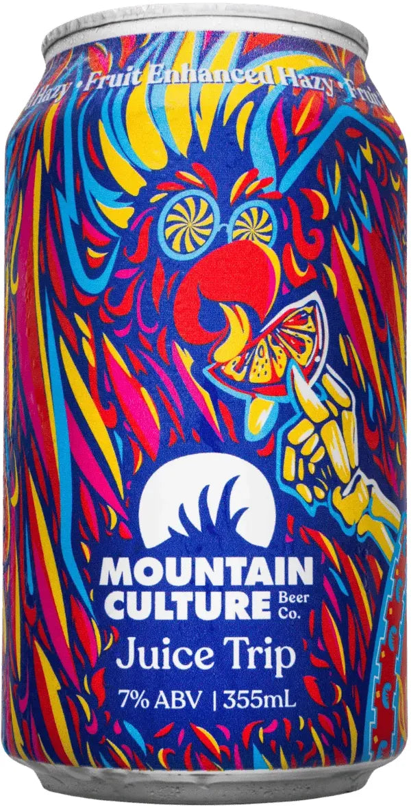 Mountain Culture Beer Co Juice Trip 7% 16 Pack Cans 355ml | Barrel & Batch