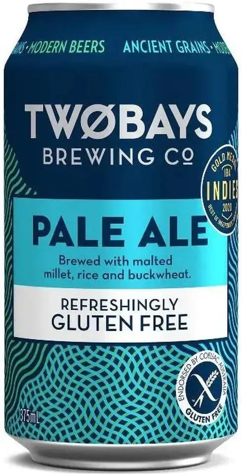 Two Bays Brewing Co Gluten Free Pale Ale 4.5% 16 Pack Cans 375ml | Barrel & Batch