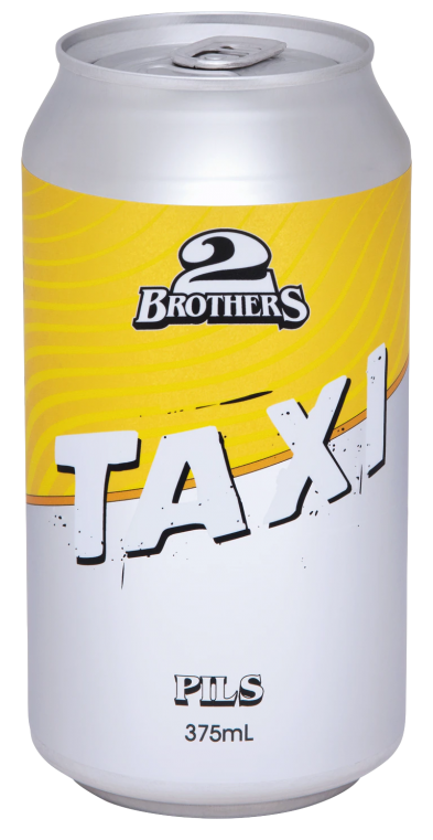 2 Brothers Taxi Pilsner 375ml