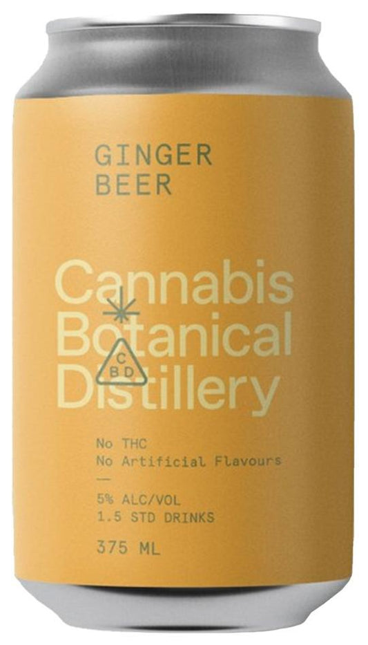 Cannabis Botanical Distillery Ginger Beer 375ml
