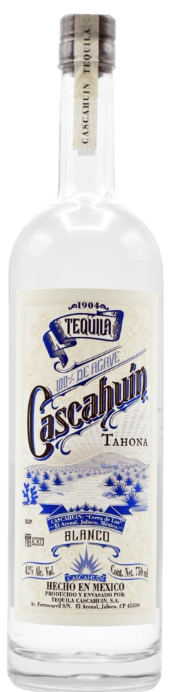 Cascahuin Tahona Blanco Tequila 750ml