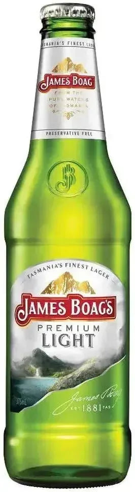 James Boags Premium Light 2.9% 6 Pack Bottles 375ml | Barrel & Batch