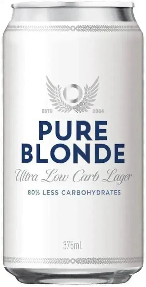 Pure Blonde Ultra Low Carb Lager 4.2% 24 Pack Cans 375ml | Barrel & Batch