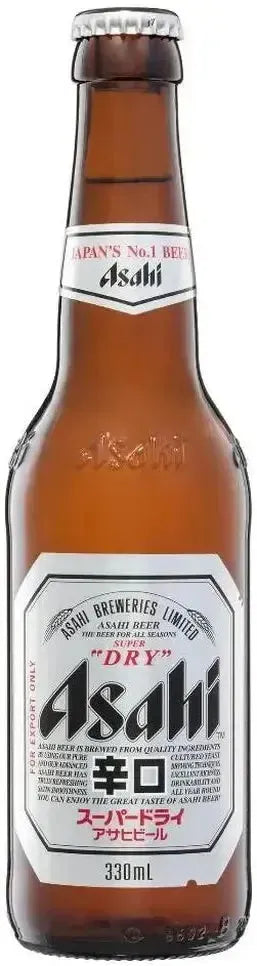 Asahi Super Dry 5% 6 Pack Bottles 330ml | Barrel & Batch