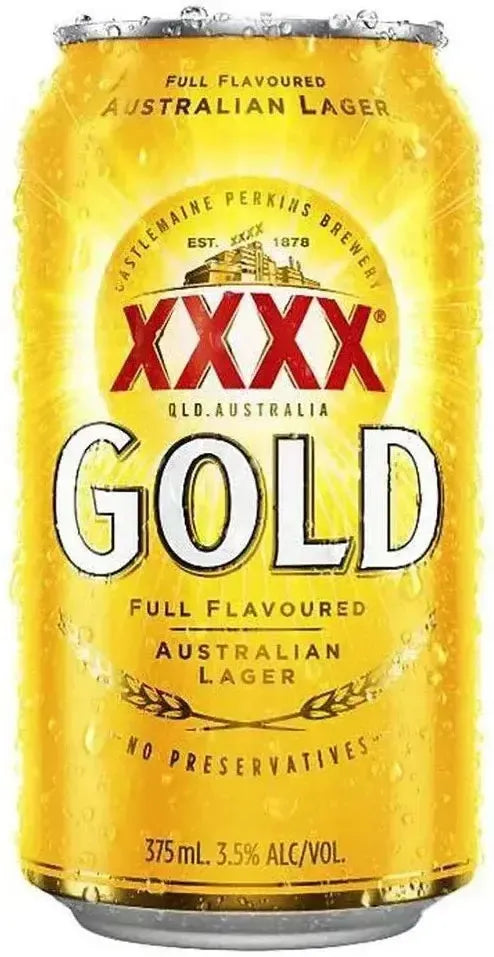 XXXX Gold 3.5% 30 Pack Cans 375ml | Barrel & Batch