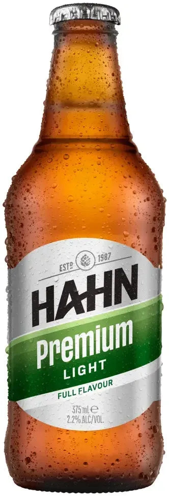 Hahn Premium Light 2.4% 6 Pack Bottles 375ml | Barrel & Batch