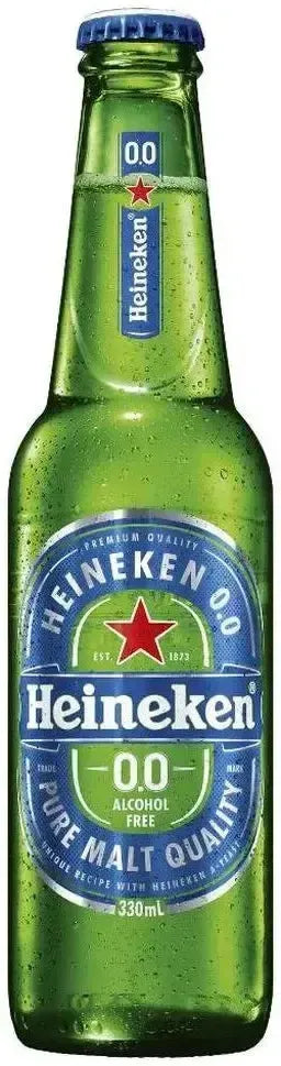 Heineken Zero Lager 0% 6 Pack Bottles 330ml | Barrel & Batch