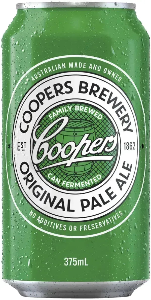 Coopers Original Pale Ale 4.5% 6 Pack Cans 375ml | Barrel & Batch