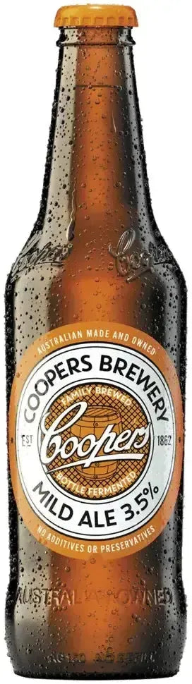 Coopers Mild Ale 3.5% 6 Pack Bottles 375ml | Barrel & Batch
